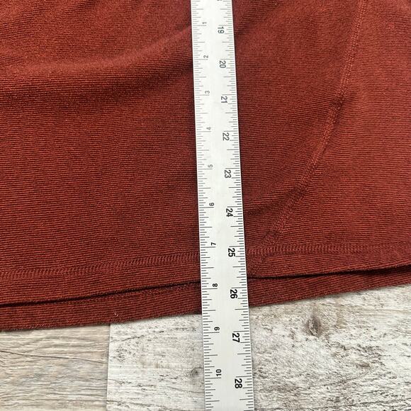 The North Face Polartec Sweatshirt Fleece Red Mens L Knit Collared Sweater TNF - Picture 7 of 10